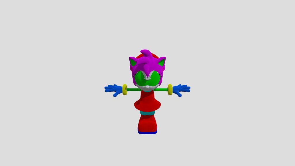 Amy (Modern) Sonic Superstars PC