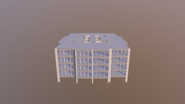 Escoramento Lajes 3D Model