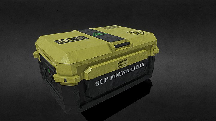 Prop - SCP - Crate 3D Model