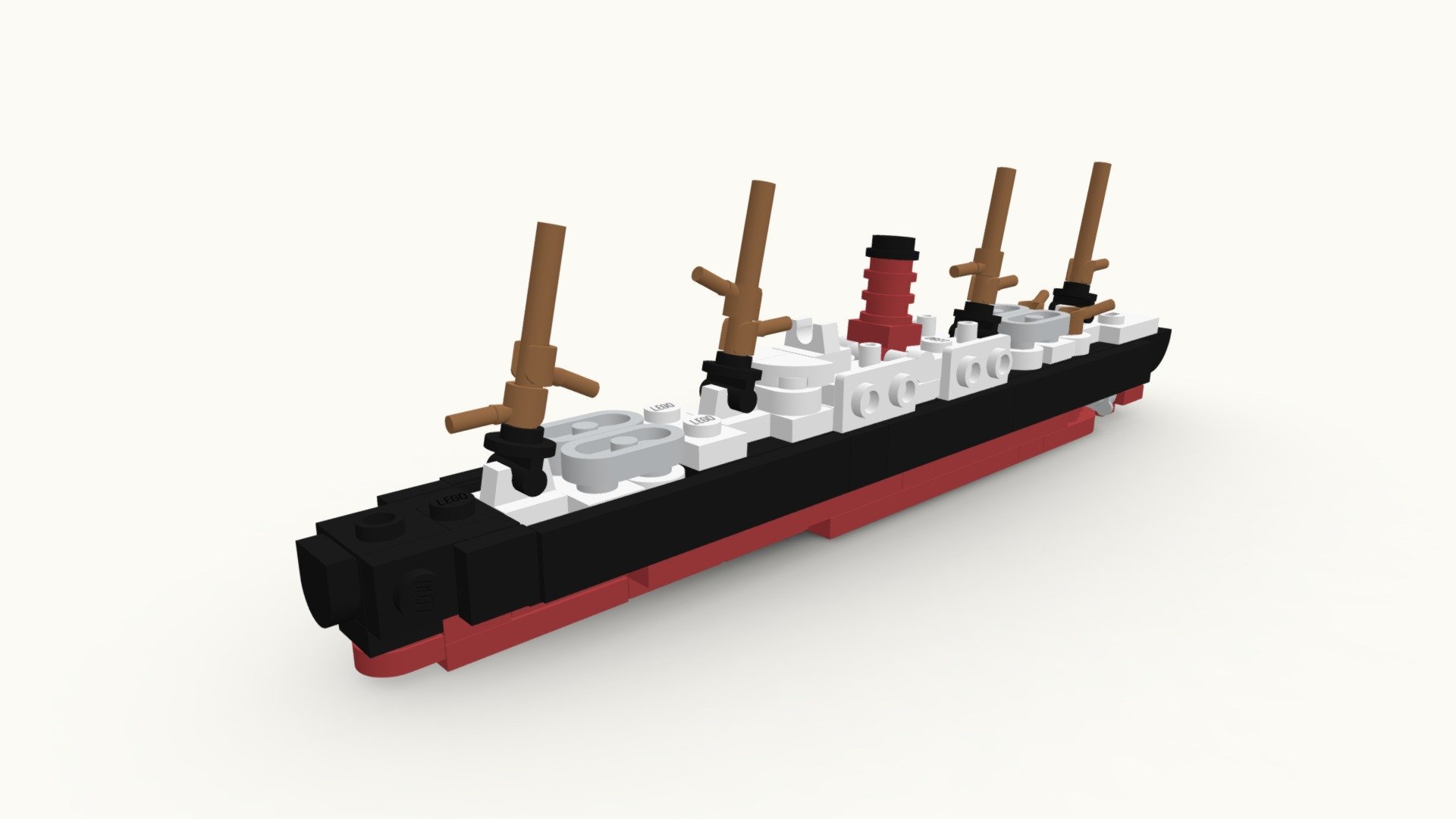 LEGO RMS Carpathia MOC [#0162] - Download Free 3D model by The Bobby ...