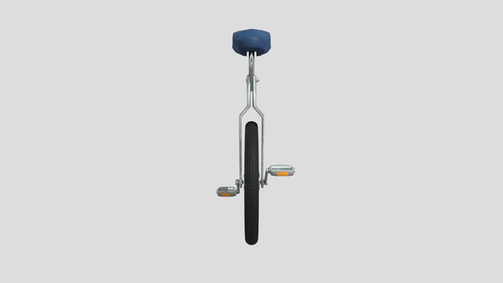 Unicycle 3D Model