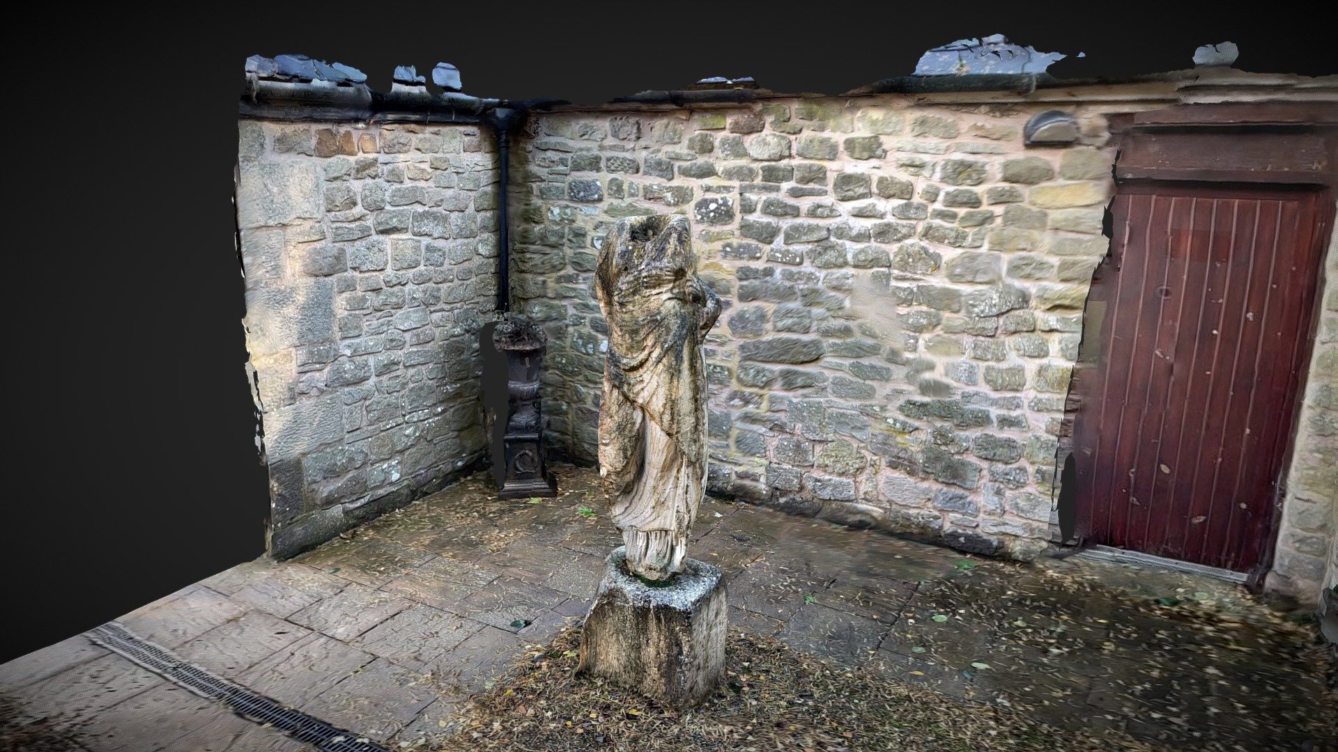 Roman statue headless