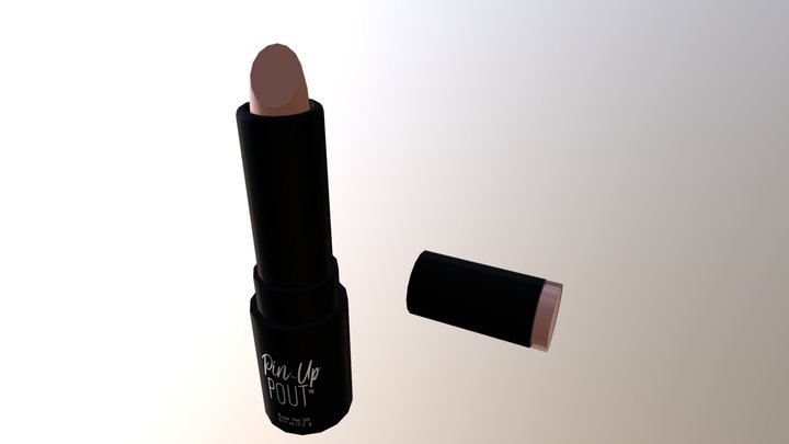 Nyx Pin Up Pout Lipstick 3D Model
