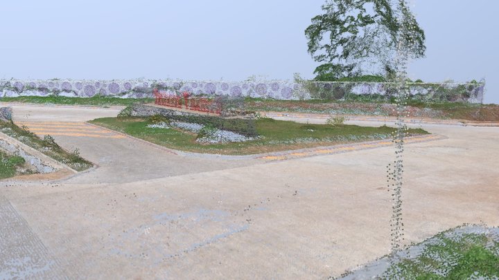 Triraksa Village 2 Entrance Simplified 3d Mesh 3D Model