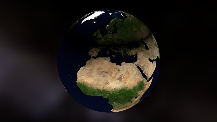 Earth (downloadable) – Modello 3D gratuito STL