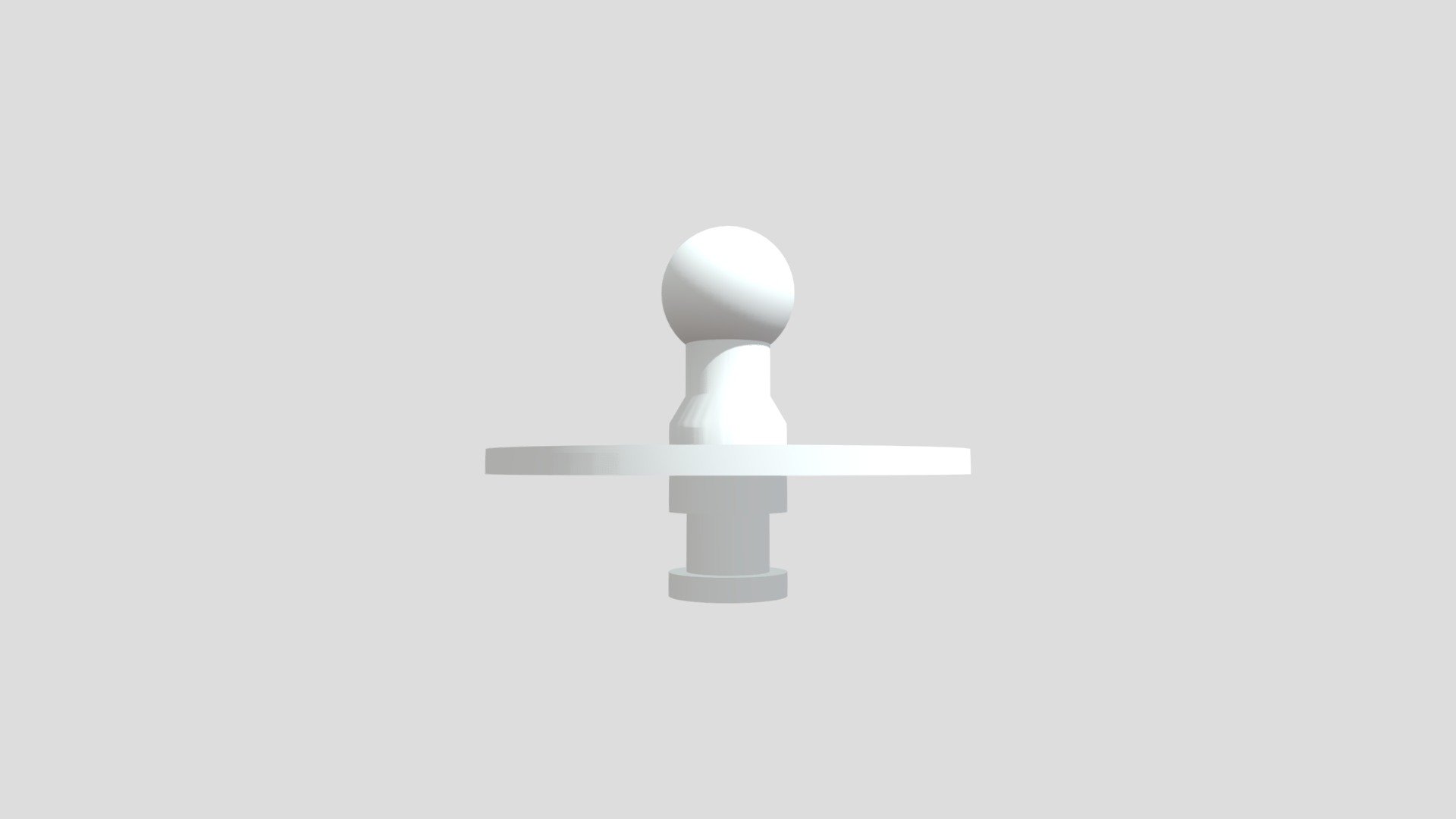 Kingpin to Towball Adapter - 2-5/16"