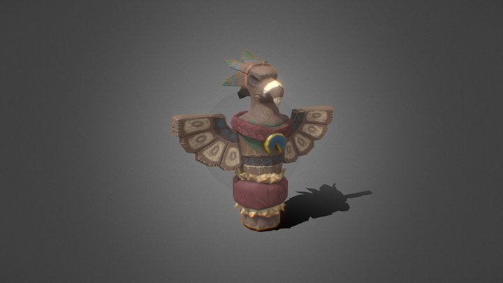 Highmountain Tauren Shaman Totem – Modello 3D gratuito STL