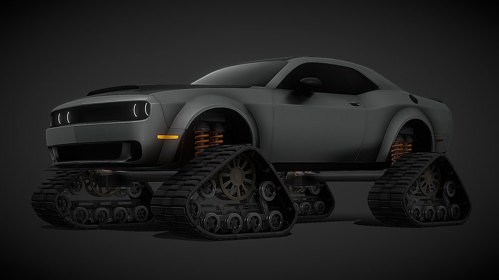 Off-Road Dodge Challenger SRT Demon SDC