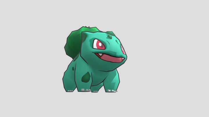 Bulbasaur (MY FAVORITE POKEMON) 3D Model