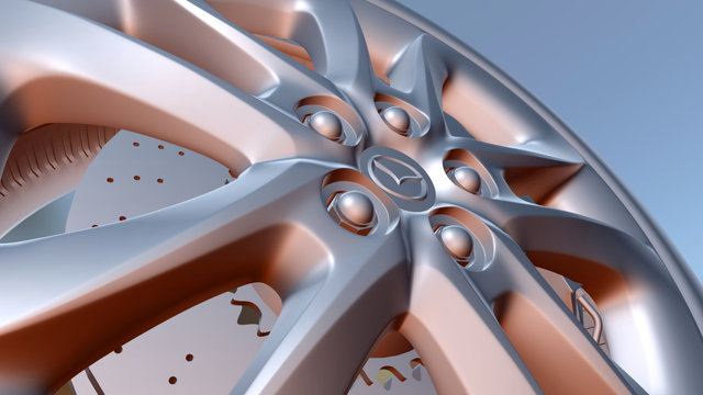 Car Wheels 3D Model