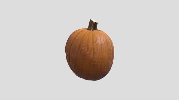 Pumpkin003 3D Model
