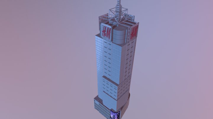 4 Times Square 3D Model