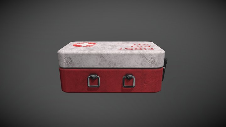 FO4 First Aid Kit Retexture 3D Model