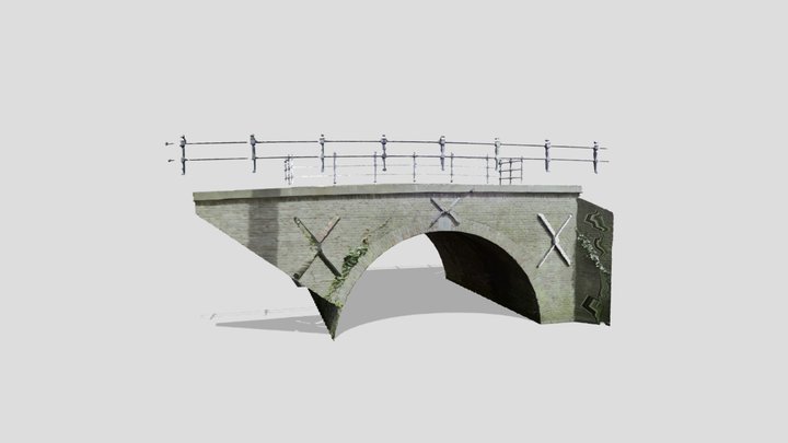 Brug Papenhulst 's-Hertogenbosch 3D Model