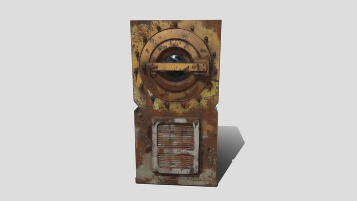 HL2 Inspired - laundry machine 3 – Free 3D Model STL