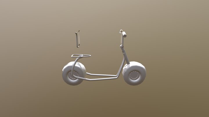 Scooter TH 3D Model
