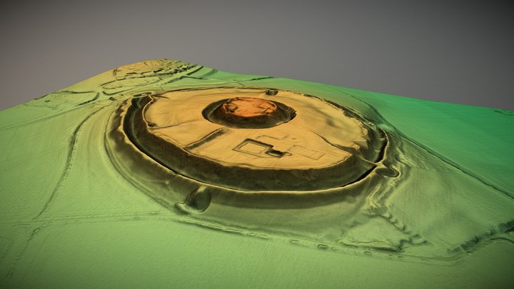 Old Sarum, Wiltshire (UK) – Free 3D Model STL