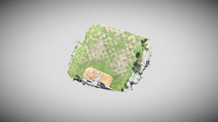 Santa Fe Springs Athletic Fields-mesh 3D Model