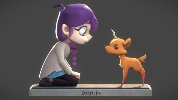 Sang Kercis 3D Model
