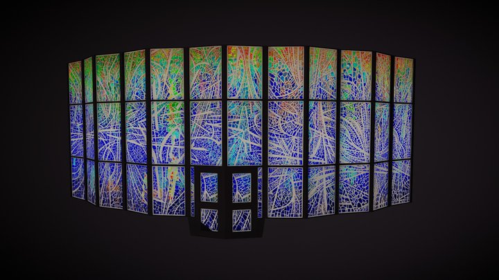 ACU Bible Building Stained Glass [VERY WIP] 3D Model