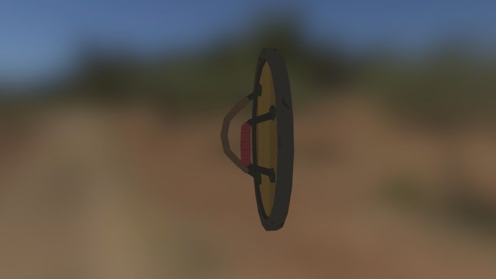 Wooden Shield | The Legend of Zelda: BOTW 3D Model