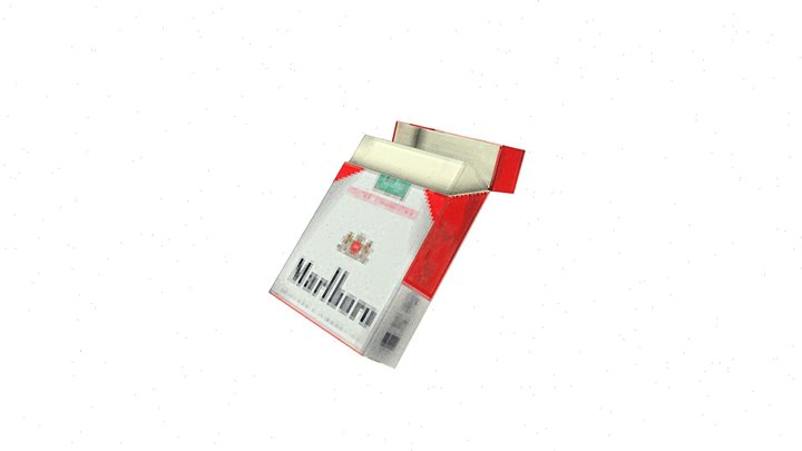 PS1 Render - Cigarettes 3D Model