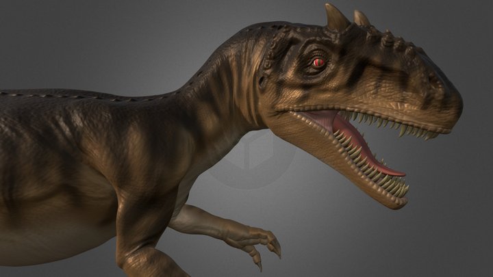Allosaurus 3D Model