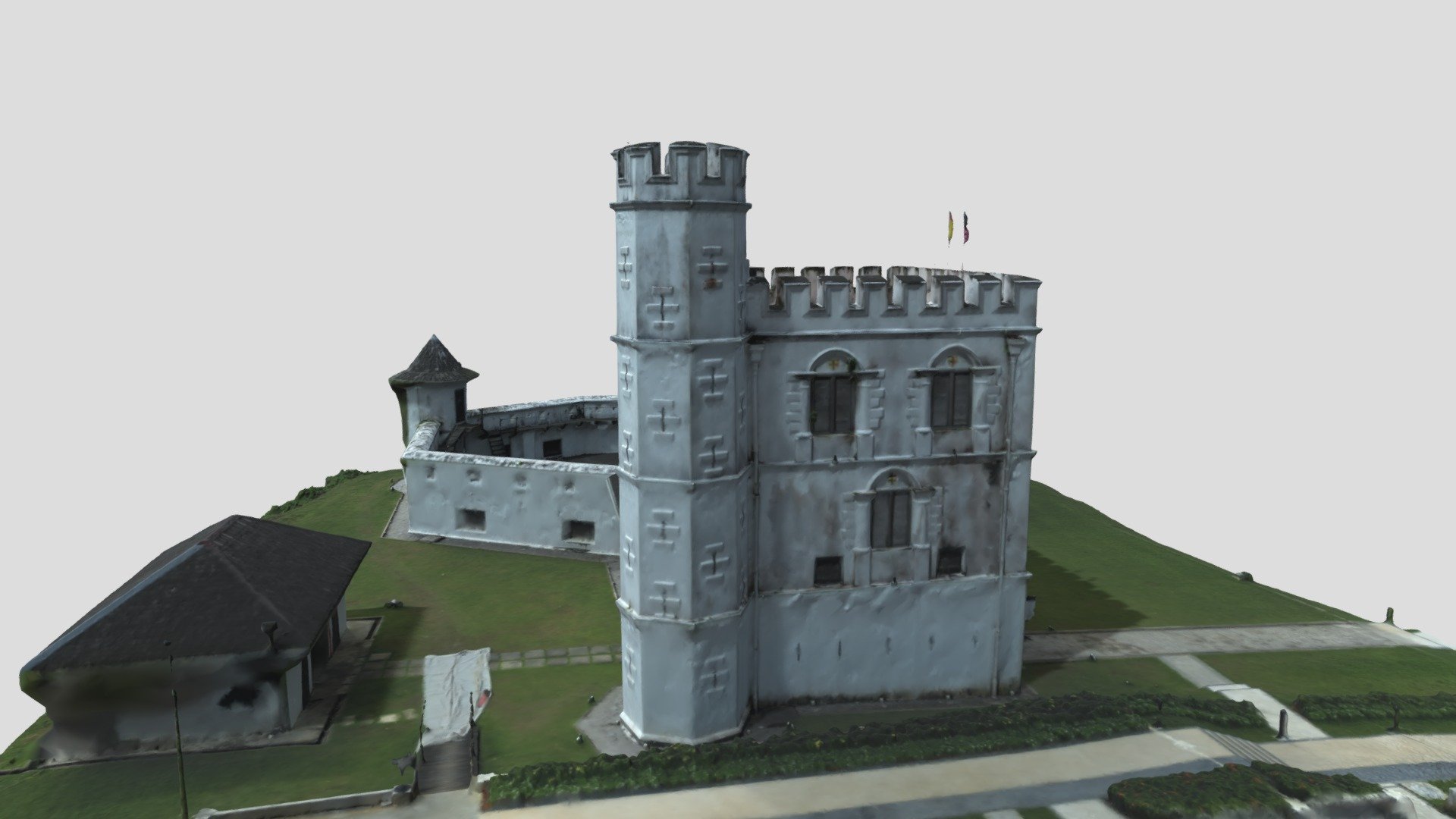 Fort Margherita - Buy Royalty Free 3D model by dpmedia [2c35114 ...