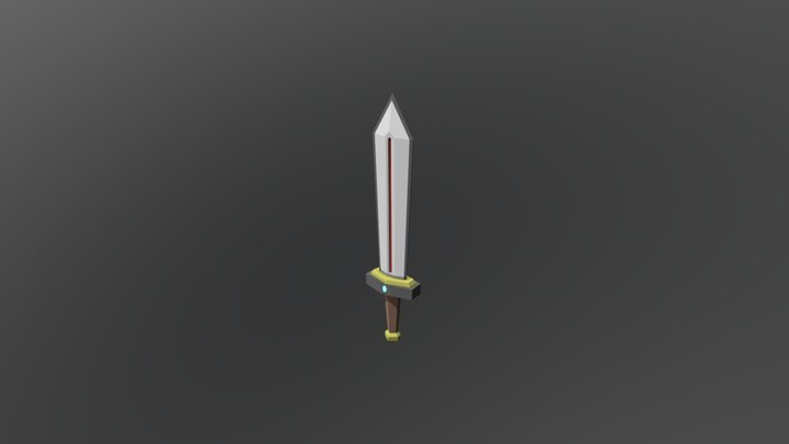 Simple sword 3D Model