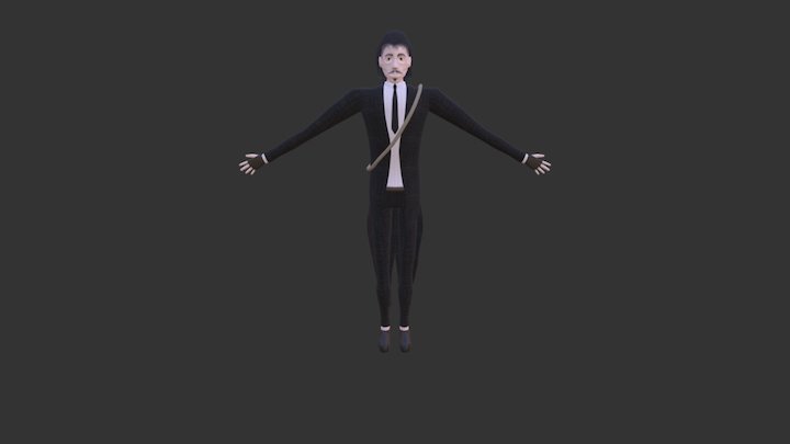 Character 2: Sythe Reaper 3D Model