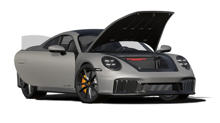 2025 Porsche 911 Carrera GTS 3D Model
