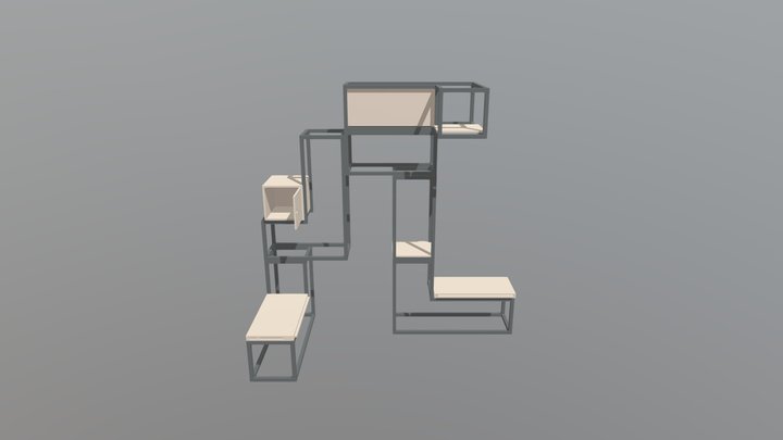 Sistema De Exhibicion 3D Model