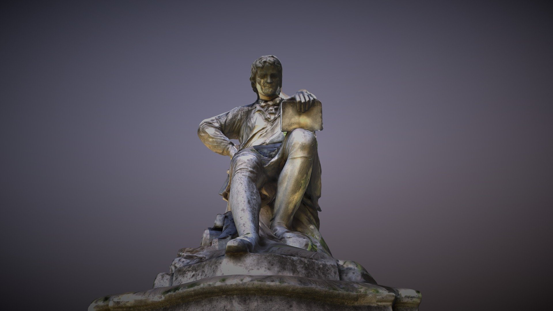 Alois Senefelder, Berlin — Sketchfab embed 3D viewer