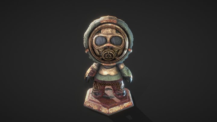 Steampunk Guy - Meet Mat 2 Contest 3D Model