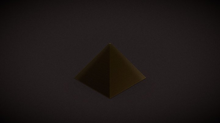 The Pyramid Of Giza 3D Model