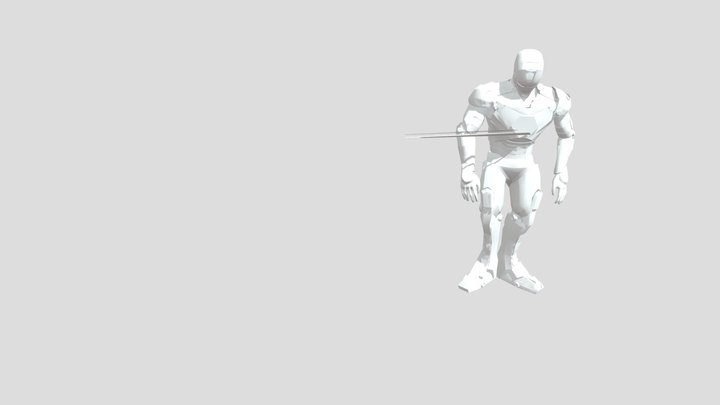 Hip Hop Dancing 3D Model