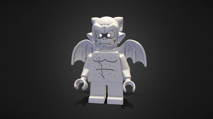 Lego Gargouille 3D Model