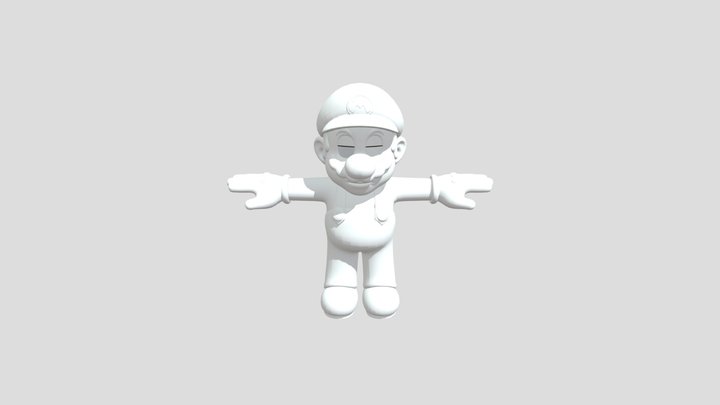 Mario RIG 3D Model