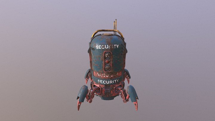 Spider robot 3D Model