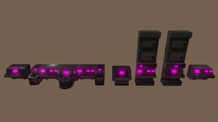 Fnaf SB Backstage Consoles
