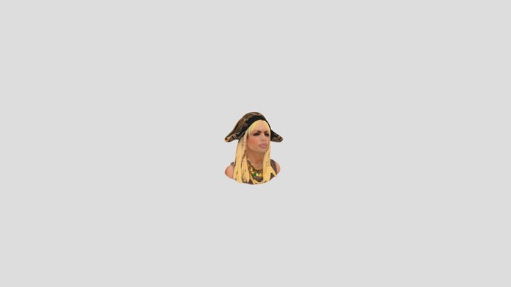 Jesse jane pirates 1 3D Model