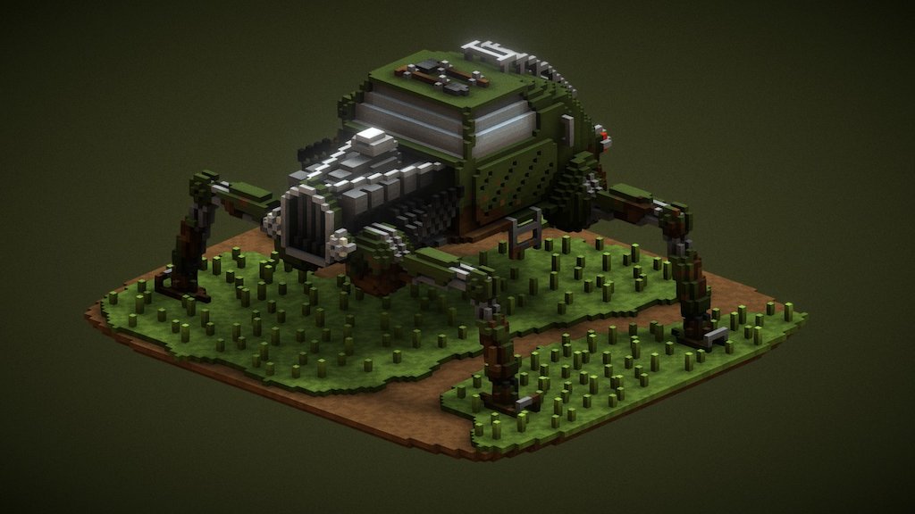 Hot Rod Walker - 3D model by hirudo [2c3bdb7] - Sketchfab