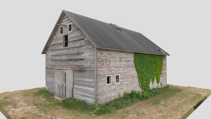 Historic Barn - Aurora Illinois 3D Model