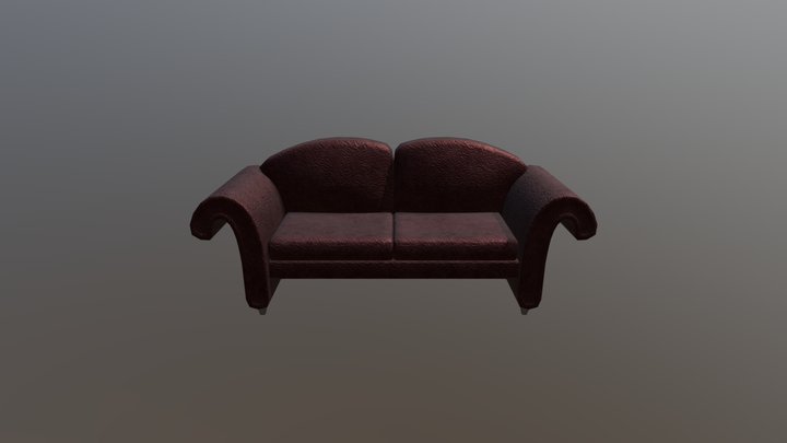 A Sofa 3D Model