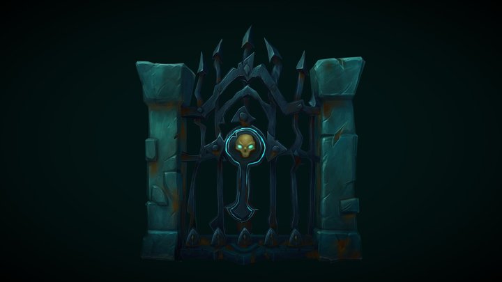 Stone Fence (BATTLE CHASERS FAN ART) 3D Model