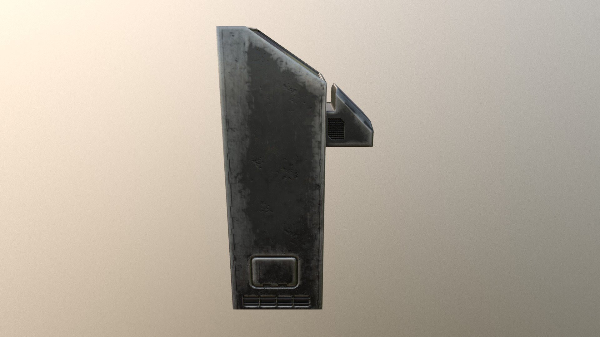 Oldish Computer Terminal - 3D model by Wazubaba [2c446b6] - Sketchfab