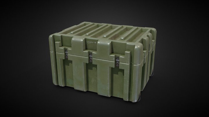 Military Case 3D Model