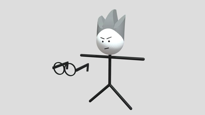 Hacker (Brawl of the Objects) – Modello 3D gratuito STL