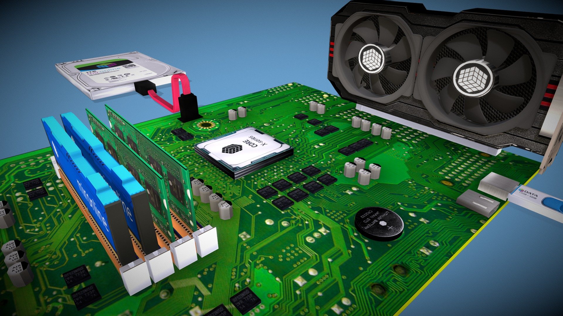 Building a computer - 3D model by mironline (@mironline_LATAM) [2c468a5 ...