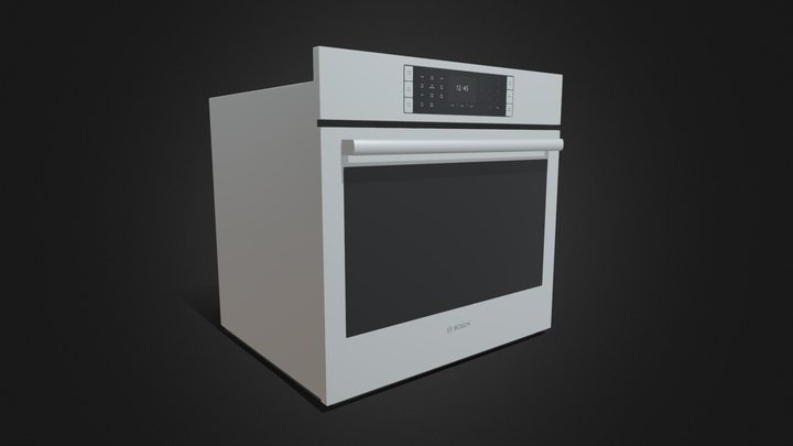 Bosch Built-In Wall Oven – Free 3D Model STL